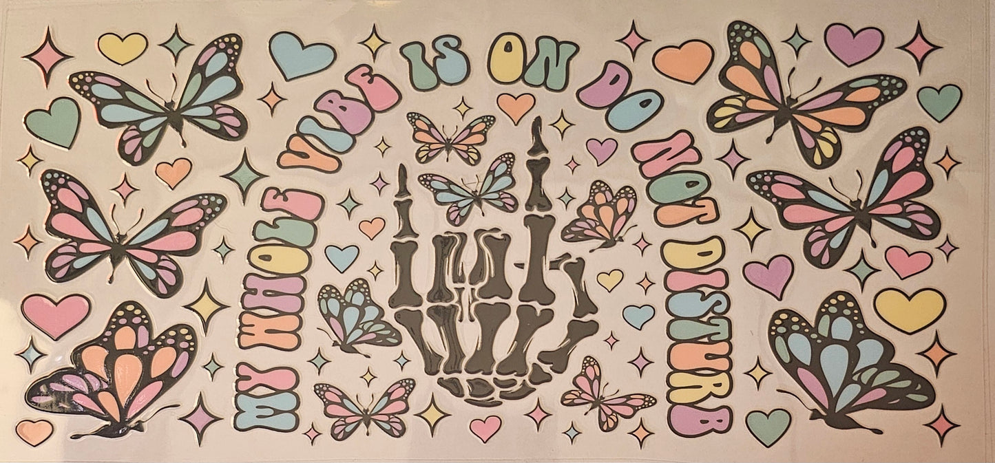 My whole vibe is on do not disturb