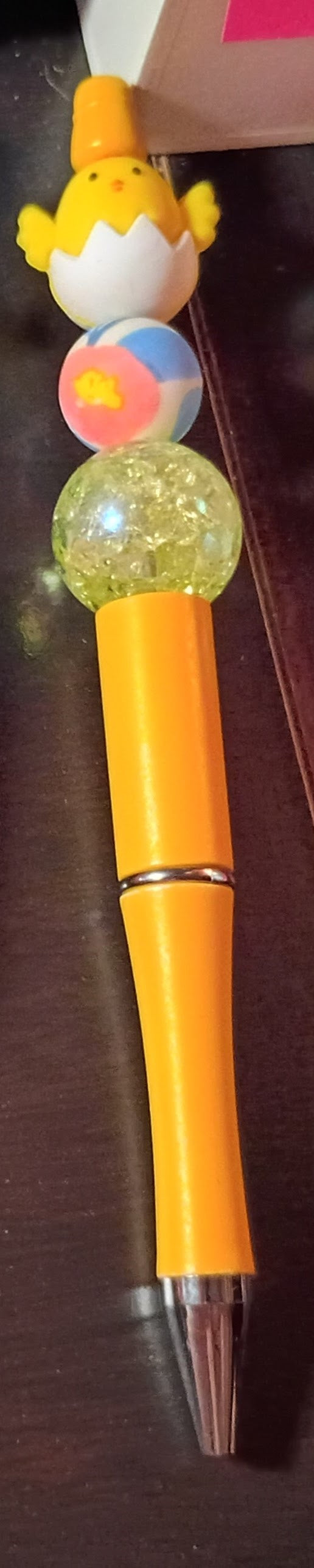 Easter chick in an egg