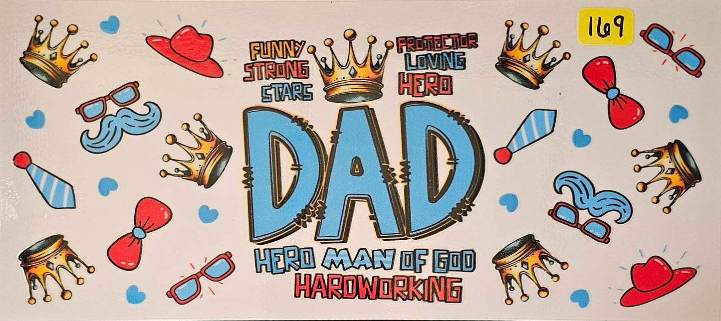 Dad hero, man of God, hardworking