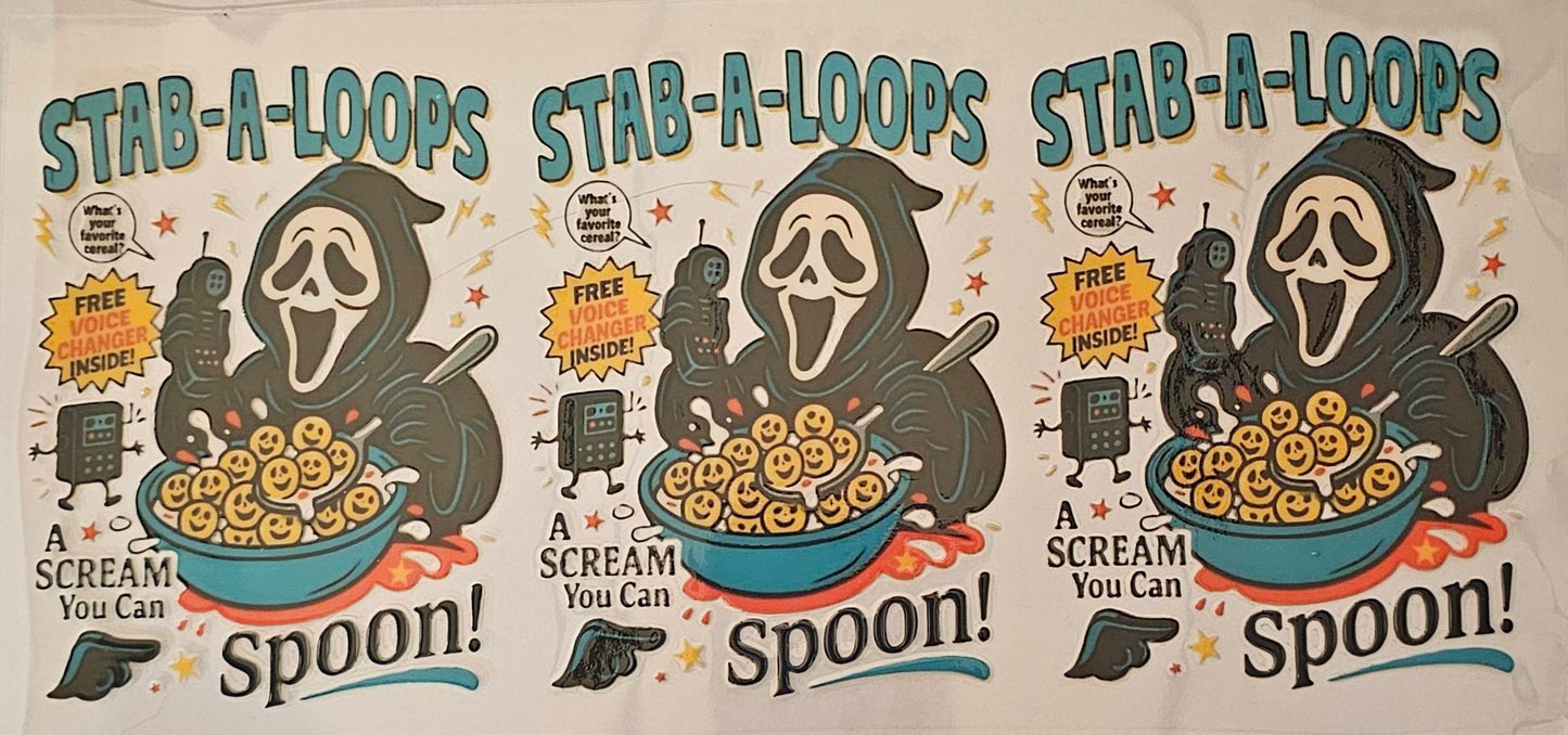 Ghost face cereal