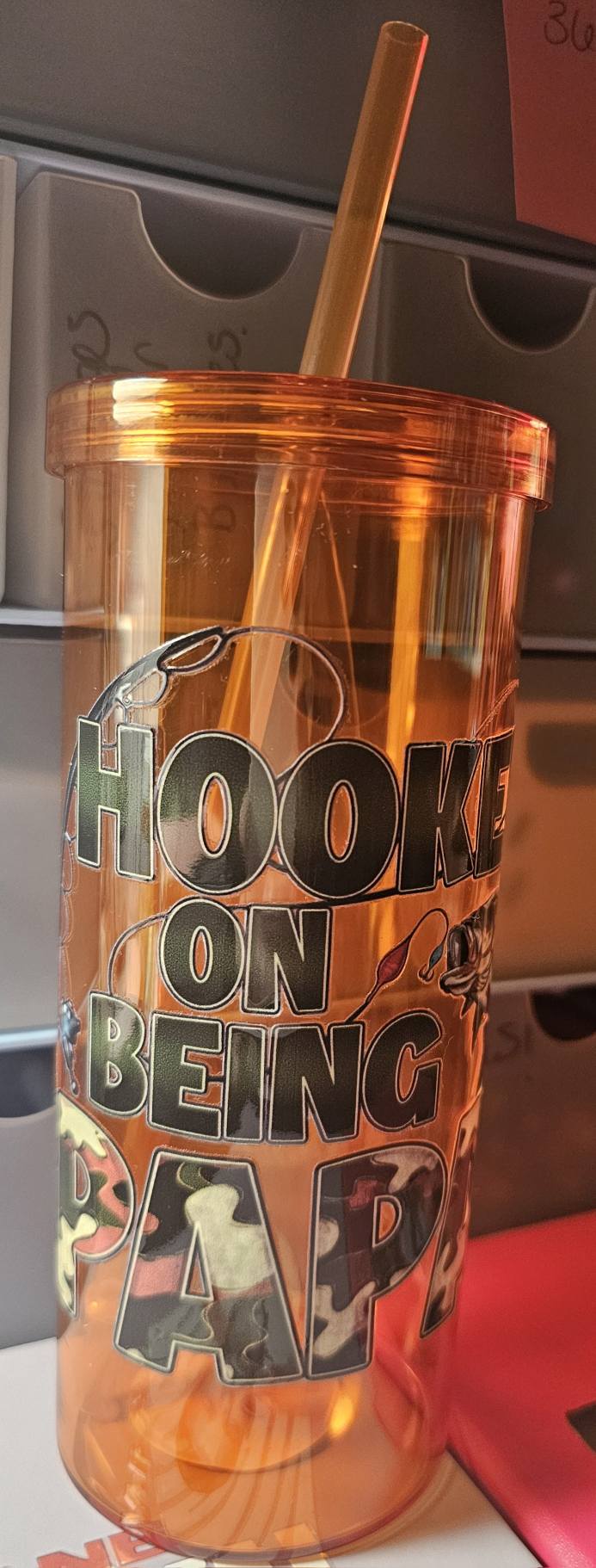 Hooked on being papa