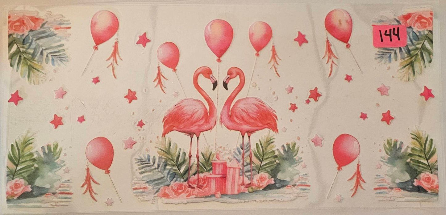 Pink flamingos #1