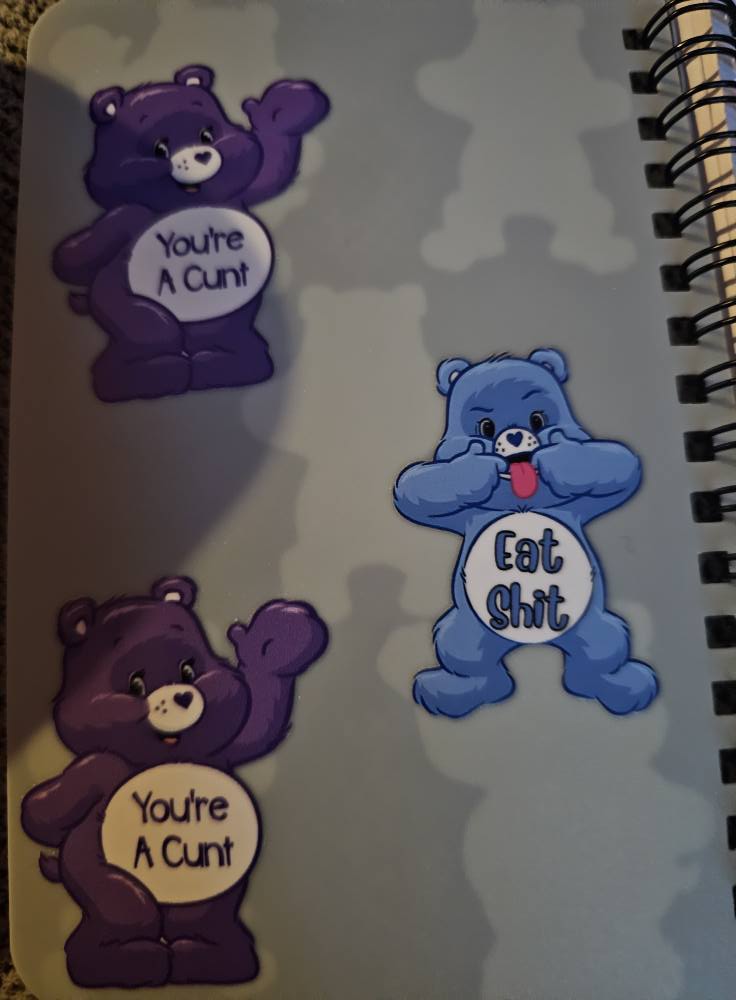 Swear Bear pocket book