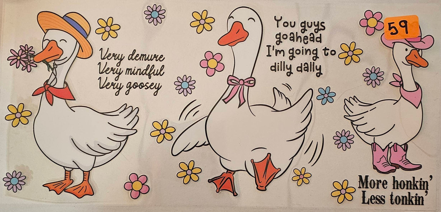 Very demure, very mindful, very goosey