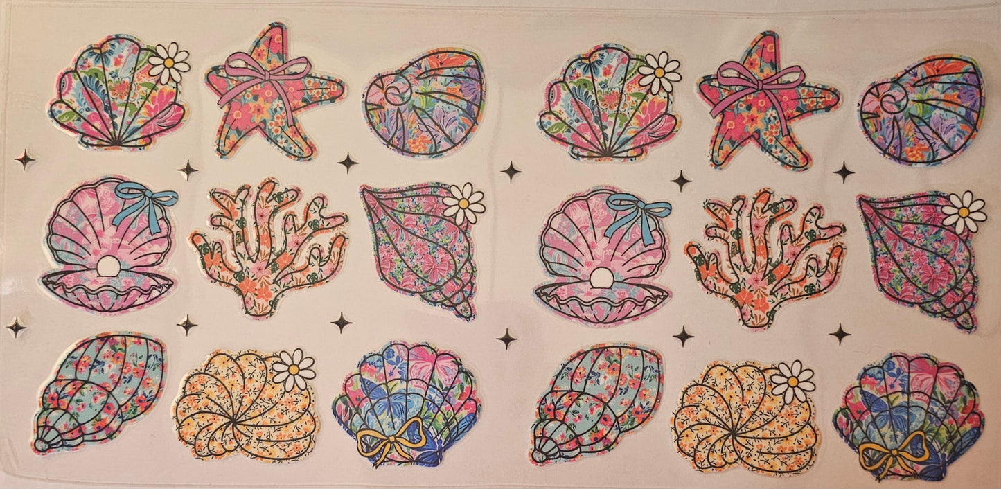 Colorful Sea shells