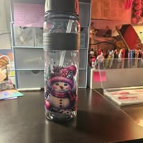 Snow Girl water bottle