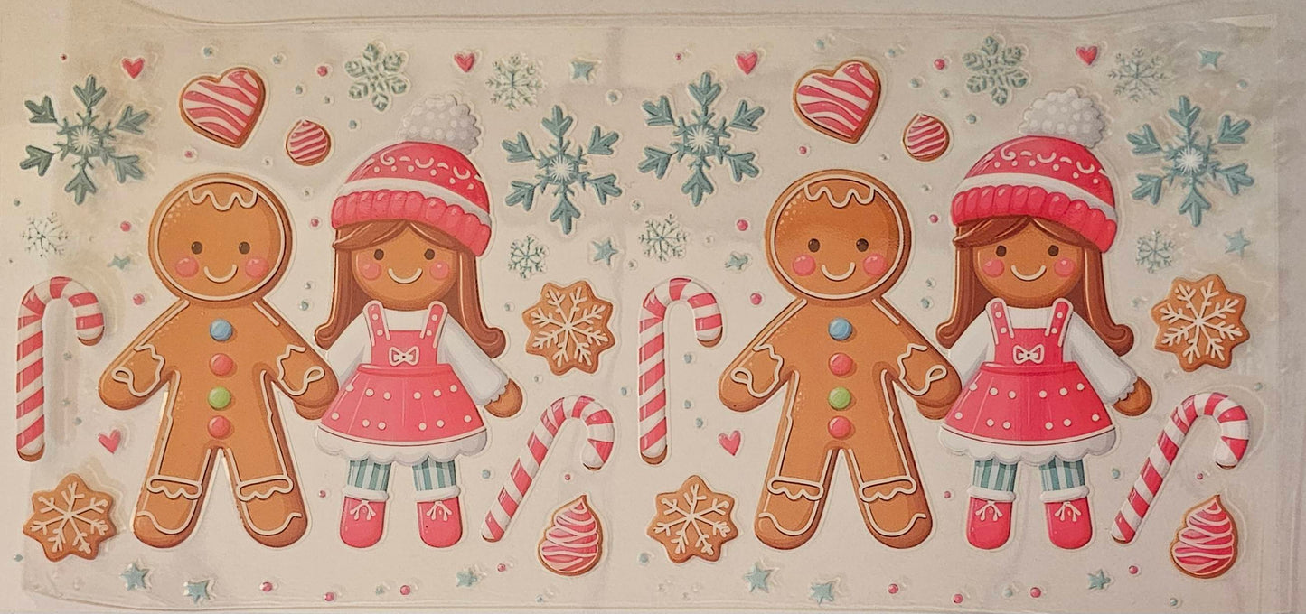 Boy and Girl Gingerbread people