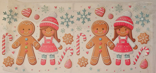 Boy and Girl Gingerbread people