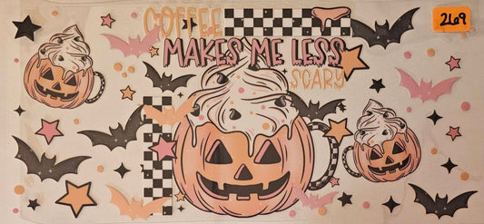 Coffee makes me less scary