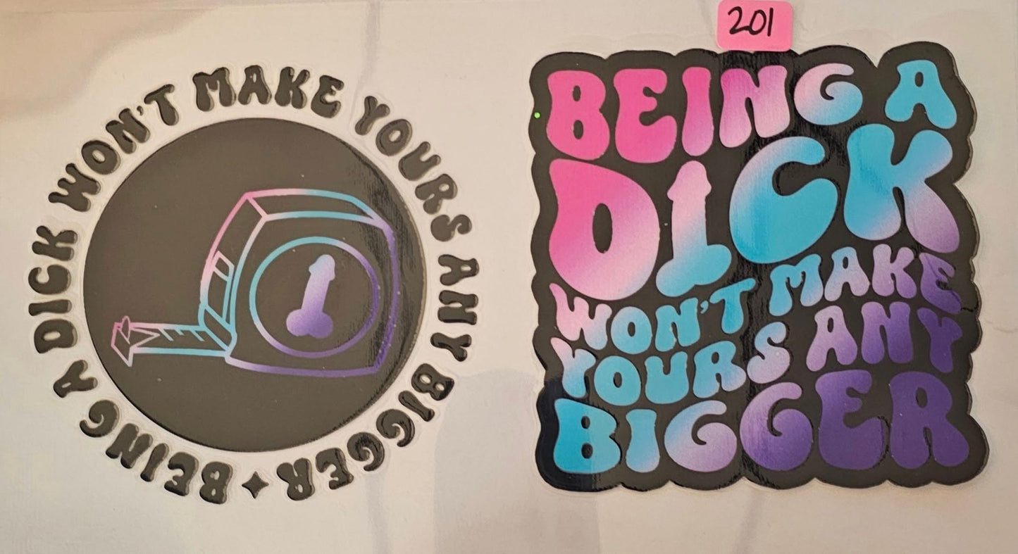 Colorful being a dick