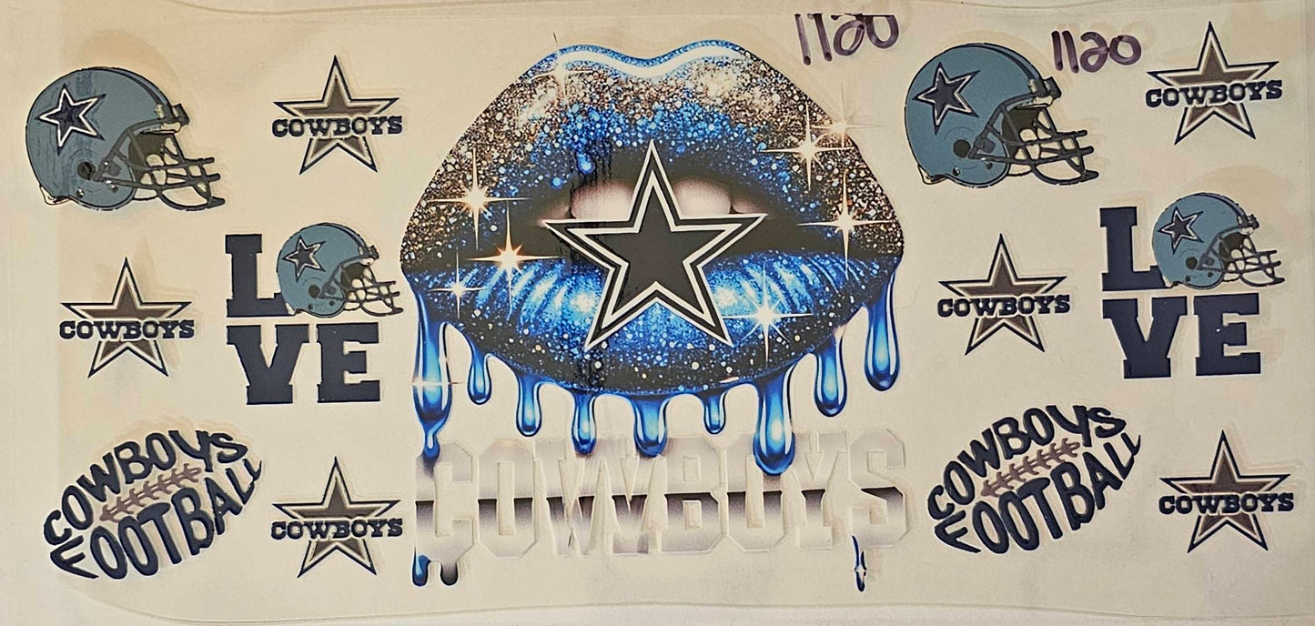 Blue and Silver Lips