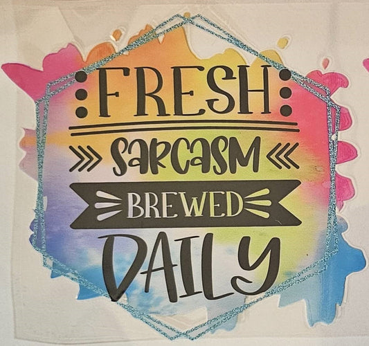 Fresh sarcasm brewed daily
