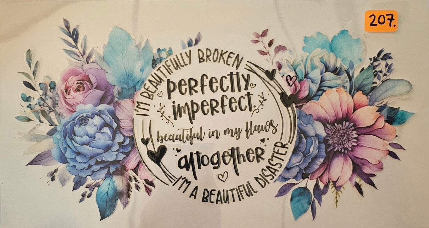 I'm beautifully broken