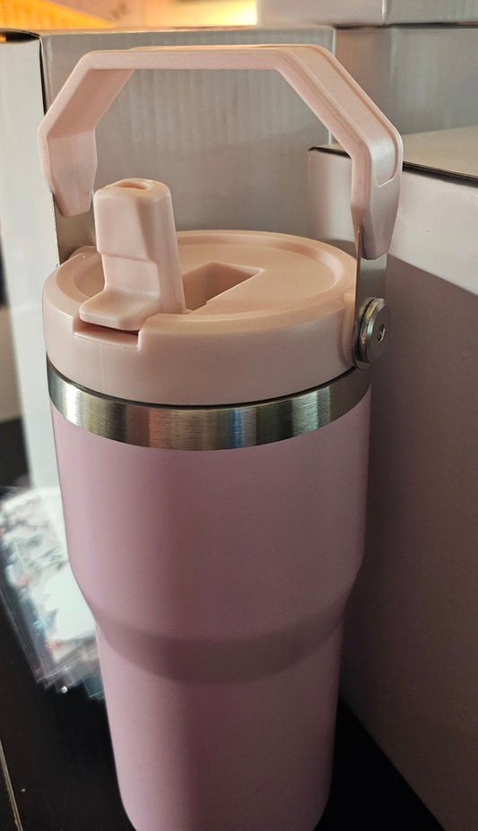 Handle on top of cup