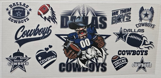 Dallas Cowboys Cup wrap