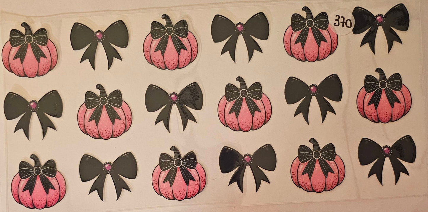 Pink and Black pumpkins #1