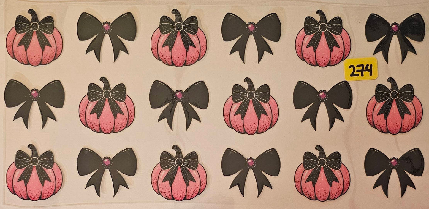 Pink and Black pumpkins #2