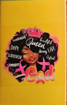 Queen pocket size notebook.