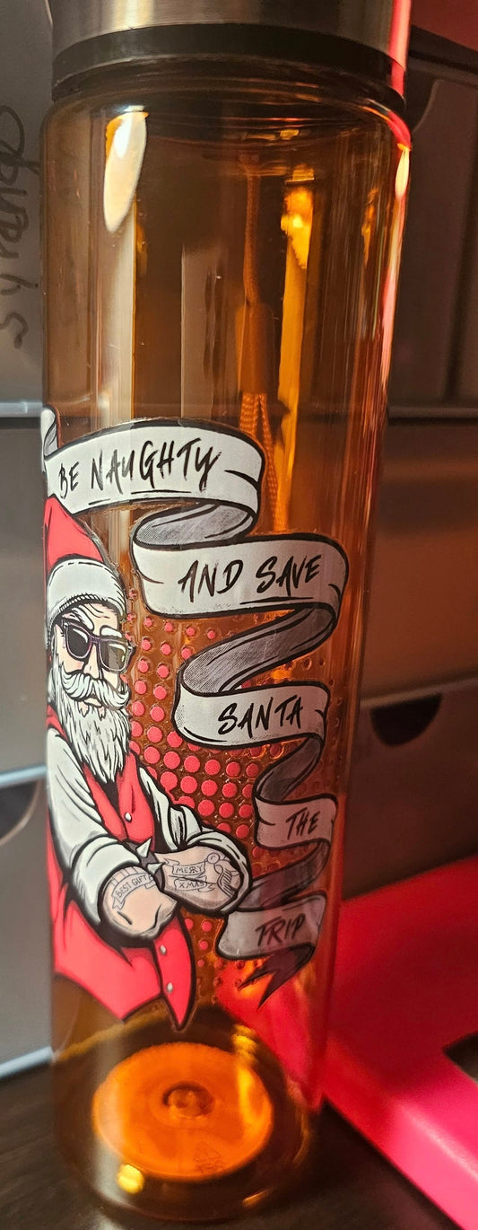 Be naughty and save Santa the trip