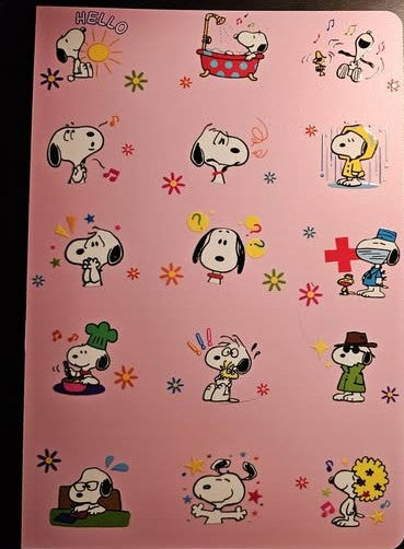 Snoopy notebook