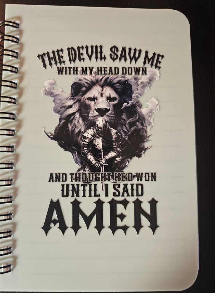 The Devil saw me with my head down