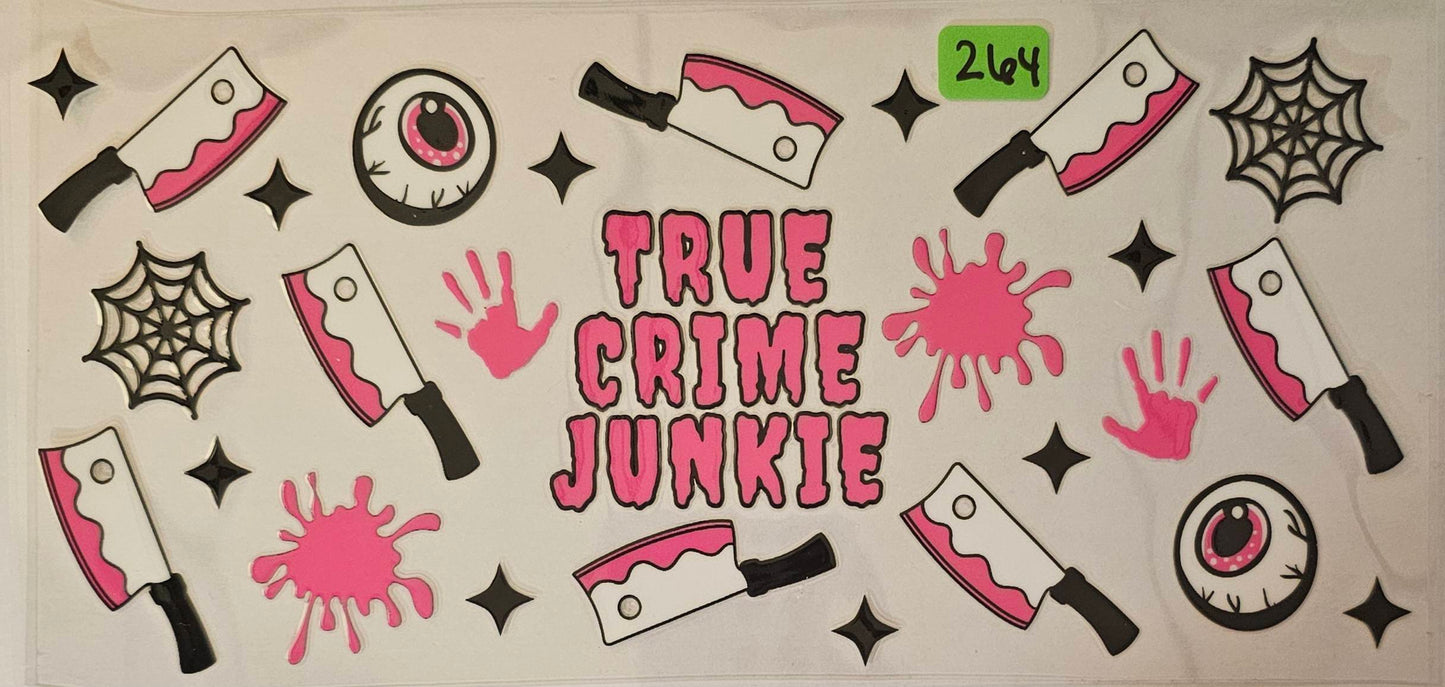 Pink True Crime Junkie
